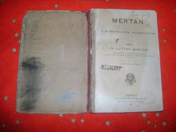 Dr. Lutter Nándor: Mértankönyv  - 1888