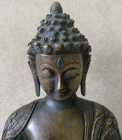 AKCIÓ!!!Ritka bronz Buddha szobor áron alul eladó. 