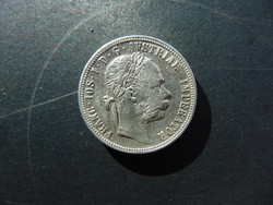 1 florin 1884 Szép ezüst  