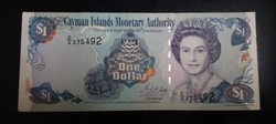 Kajmán- szigetek 1 Dollár 2001.