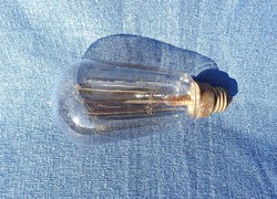 Régi nagyméretű villanykörte, Westinghouse Patents Osmin