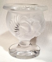 Oroszlános Lalique üveg 
