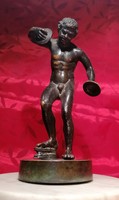 Ritka, antik, Olasz bronz szobor. 