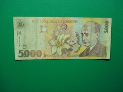 Románia 5000 lei 1998