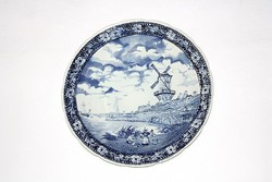 Hatalmas Delft fali tányér