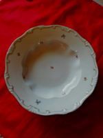 5 db Zsolnay arany tollazott porcelán leveses, mély tányér