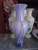Muránói váza pasztell  színekkel. 