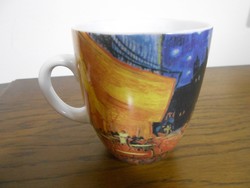 Jacobs porcelán teás bögre csésze Van Gogh: Éjjeli kávéház