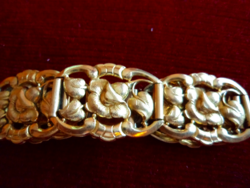 Beautiful gold-plated bracelet from the Art Nouveau period