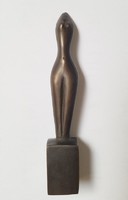 Borsos Miklós - Vénusz 12 cm bronz kisplasztika