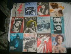 FILMVILÁG  Filmművészeti folyóirat - 1987/92 - tizenkét darab