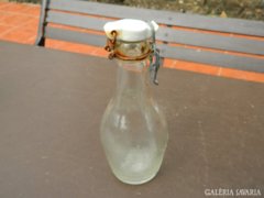 régi csatos üveg - palack