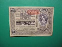 10000 korona 1918 Extraszép!