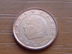 BELGIUM 1 EURO CENT 1999