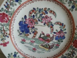  porcelán tányér keleti mintával