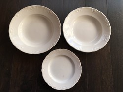 Gránit barokk mintás tányérok
