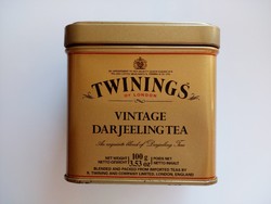 3 db  régi Twinings fém teás doboz 