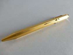 Retro fém többszínű postai toll,golyóstoll,nagyon ritka arany színben