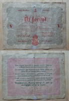 5 forint Kossuth bankó 1848