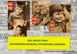 1966 február  /  CSALÁD és ISKOLA  /  SZÜLETÉSNAPRA RÉGI EREDETI ÚJSÁG Szs.:  6347