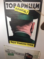 Továrisi konec plakát 1989-ből, mdf-es vezérlettel)