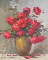 Henczné Deák Adrienn (1890-1956): Virágcsendélet