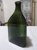 Dombor feliratú "Hangya" keserű likőrös üveg 1916-1923