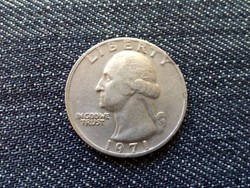 USA Washington quarter dollar 1/4 Dollár 1971 / id 15459/