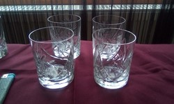 Whiskeys pohár.  9,5-7'5 cm-es
