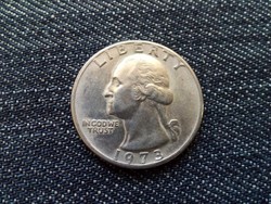 USA Washington quarter dollar 1/4 Dollár 1973 / id 15469/