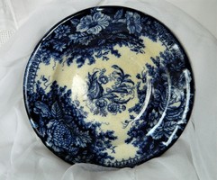 Antik AUG. NOWOTNY ALTROHLAU fajansz tányér, falitányér 1823-1884, gyűjtői