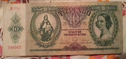 Tíz Pengő 1936..bankjegy