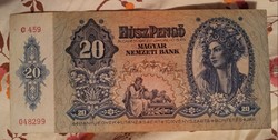 Húsz Pengő 1941.bankjegy