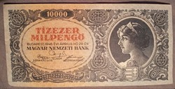 Szép Tízezer Milpengő 1946.bankjegy
