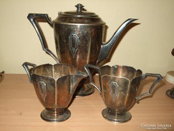 Neobarokk stílusú, kávés vagy teás kiegészítő szervírozó készlet