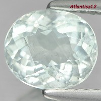 Wonderful! Genuine 100% natural light blue aquamarine gemstone 1.65ct! (Si) value: 49,500 HUF!