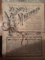 Musician Hungary newspapers 1899-1901