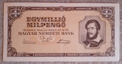 Egymillió milpengő 1946..bankjegy