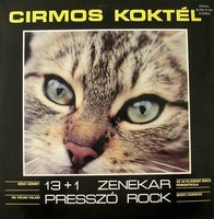  13 + 1 Zenekar ‎– Cirmos Koktél (Presszó Rock) LP bakelit lemez