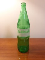 Retro Traubisoda üveg zöld üdítős palack