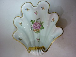 Herend shell-shaped serving dish
