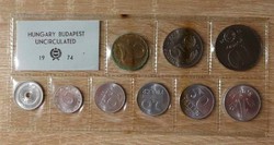 Forint forgalmi sor 1974