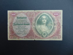 Ausztria 5000 korona 1922