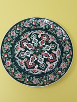 Török Kutahya kézzel készített porcelán falitányér