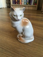 Jelzett Drasche porcelán macska