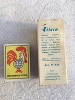 Retro Silvia Mosopór doboz - kelmeszíntelenitő - doboz