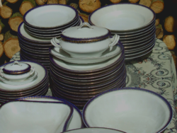 Epiag royal dinnerware for 12 people, 100 years old