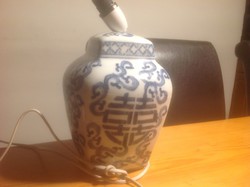 Kézi festésü kinai porcelán lámpa 