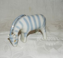 Zebra Orosz Porcelán  Figura