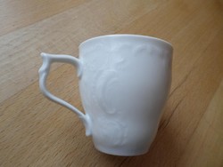 Rosenthal Sanssouci mintás fehér porcelán mokkás csésze